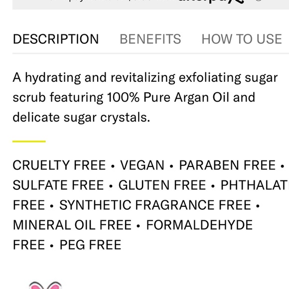 NEW 🍊Josie Maran argan sugar balm body scrub - Picture 7 of 8